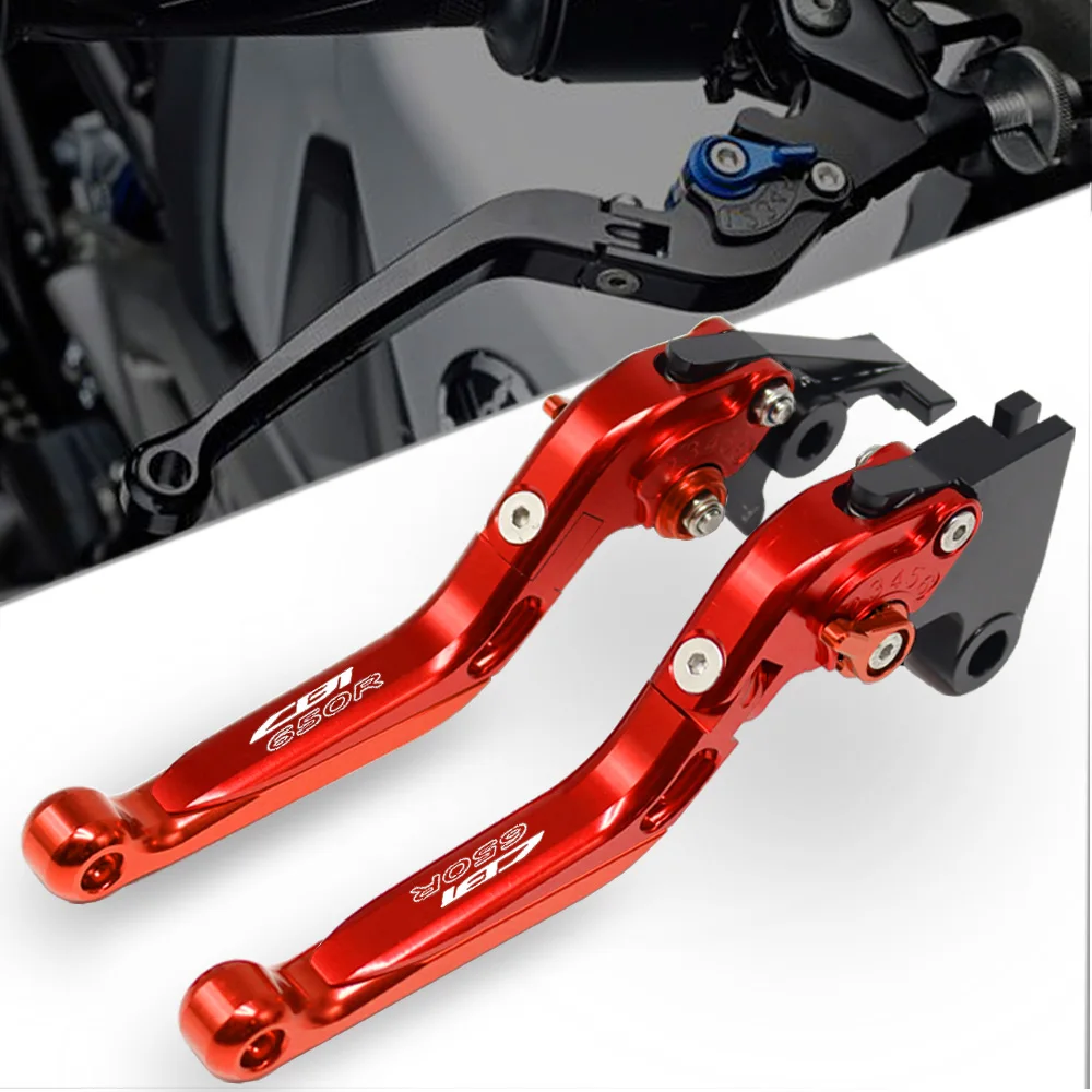 

Motorcycle Accessories CNC Adjustable Extendable Foldable Brake Clutch Levers For Honda CBR650R CBR 650 R 2019-2021 2020