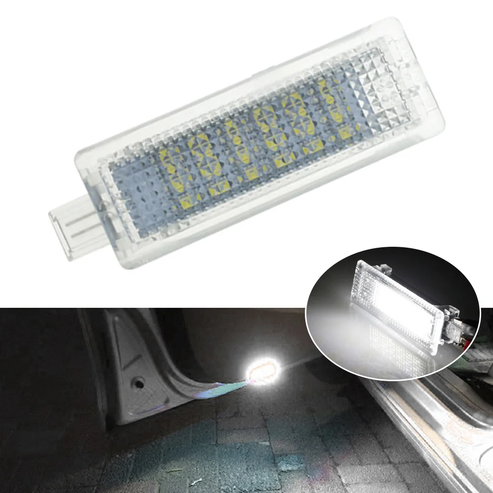 1Pc LED Courtesy Footwell Under Door Light Luggage Trunk Lamps 63316972605 For BMW E60 E87 E70 E90 E92 E63 E65 E85 M3 MINI Z4