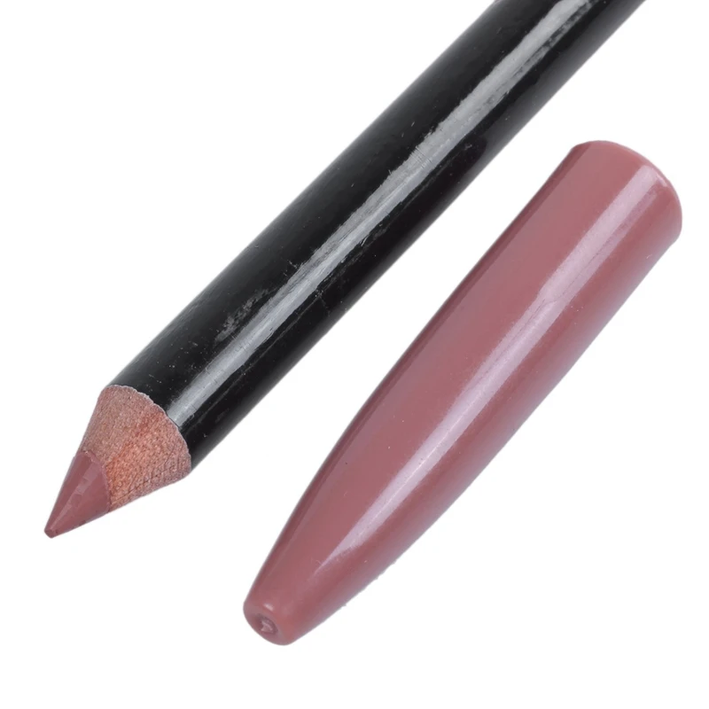 2x niceface Lip Liner Bleistift wasserdicht nackt matt Lip Liner Stift einfach zu tragen langlebige Kontur Lippen Kosmetik