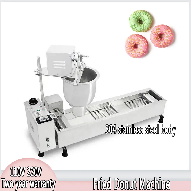 Stainless Steel Commercial Doughnut Machine Commercial Equipment Fried Bread Machine