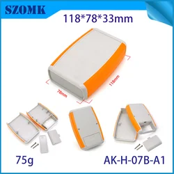 9v battery case handheld enclosure plastic portable housing 118*78*33mm project box solar controller shell instrument box