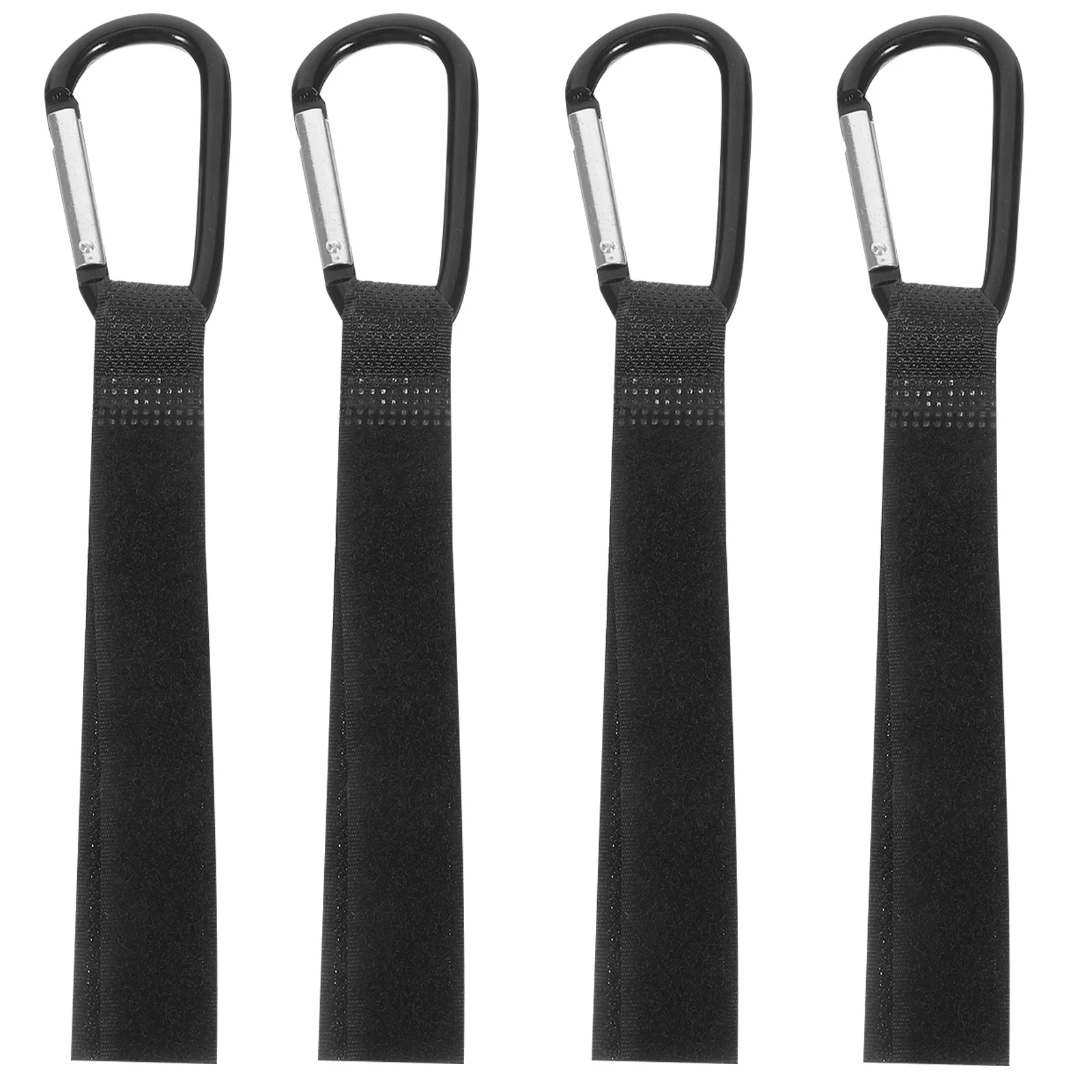 

4 pcs Baby Stroller Hook Hanger Heavy Duty Nylon Climbing Carabiner Travel Multi Purpose Cart Bikes Strollers Dog Leashes
