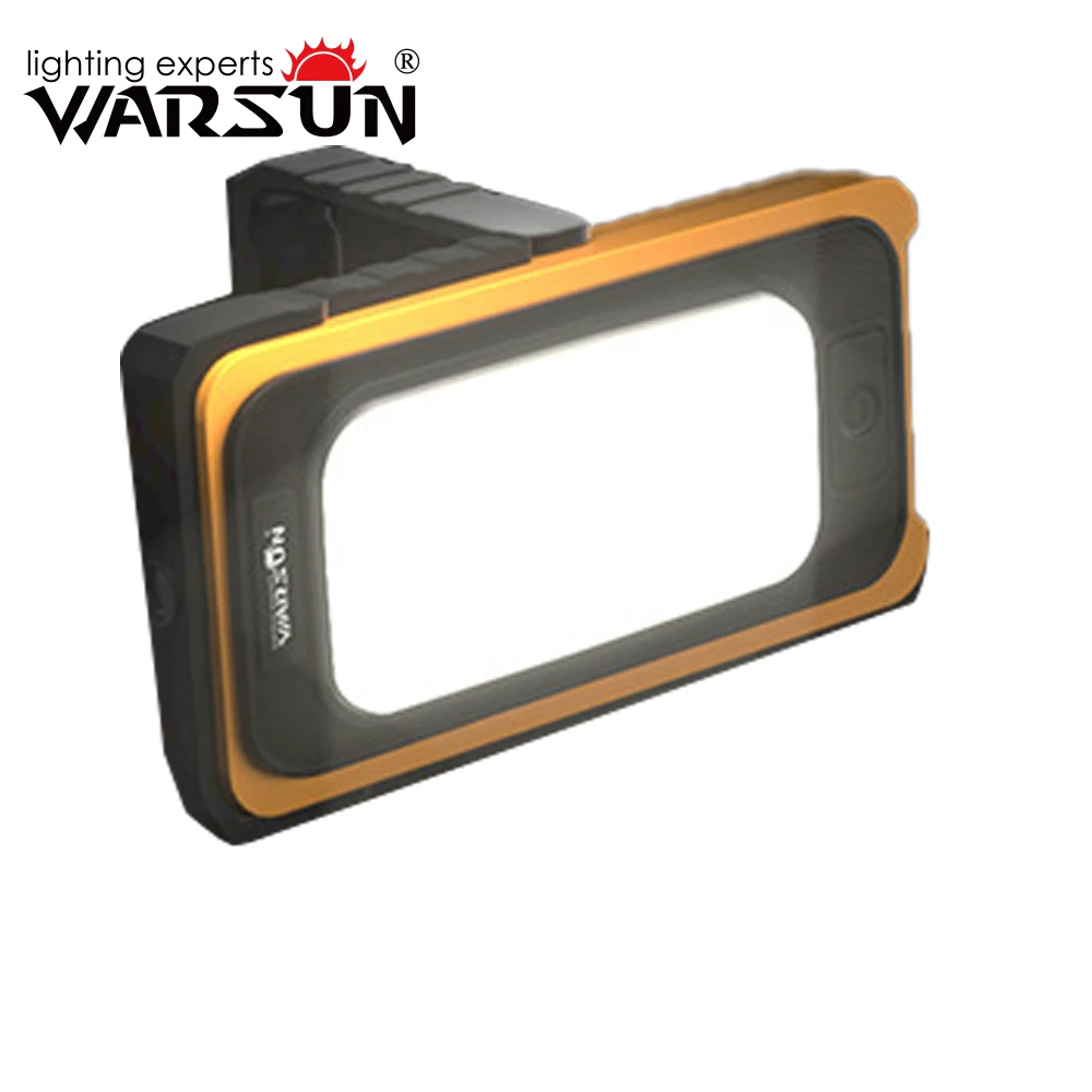 WARSUN 4000mAh 500Lm and 1000Lm ABS TPR PC Led Working Lamp Multipurpose Magnetic Absorption Solar Work Light