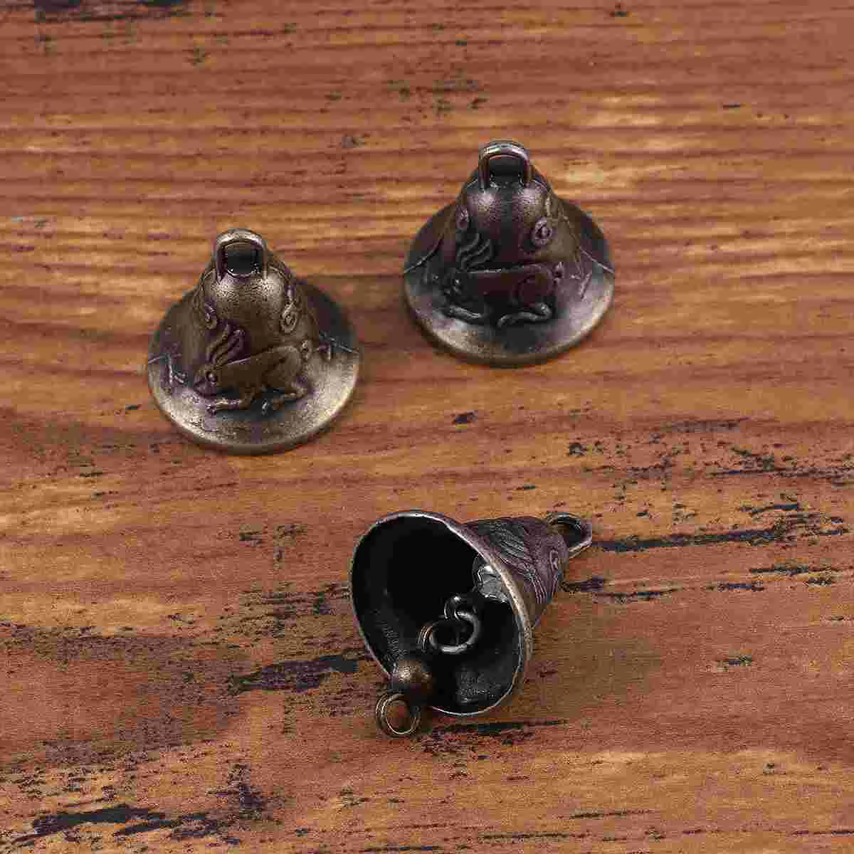 11 Pcs Bronze Bells Wind Chimes Hanging Decorations Retro nament Metal Vintage Craft Feng Shui Bell Home Decor