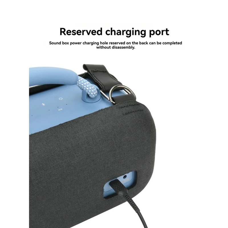 A13E-Speaker Cover For Bose Soundlink Max Portable Speaker, Travel Carrying Cover EVA Protective Cover With Shoulder Strap