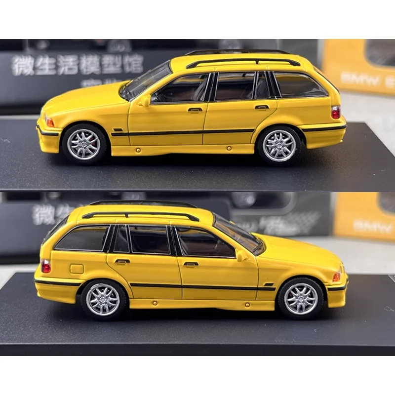 모탈 체중계 1/64 BMW E36 WAGON 한정판 합금 장난감, 자동차 다이캐스트 금속 모델 선물