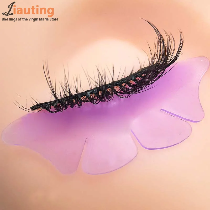 1 Pair Lash Lift Silicone Pads Butterfly Eyelash Perm 3D Curler Eye Patches Applicator Tools Eyelashes Extension Accessories