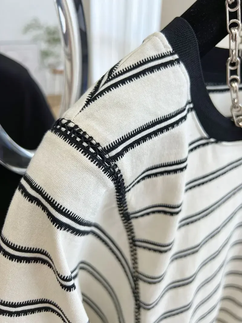 جرافيك تي شيرت قطن نصف كم Op فضفاض الخفافيش شريط قصير قمصان عادية قميص الصيف قميص أسود Y2k Ees #5