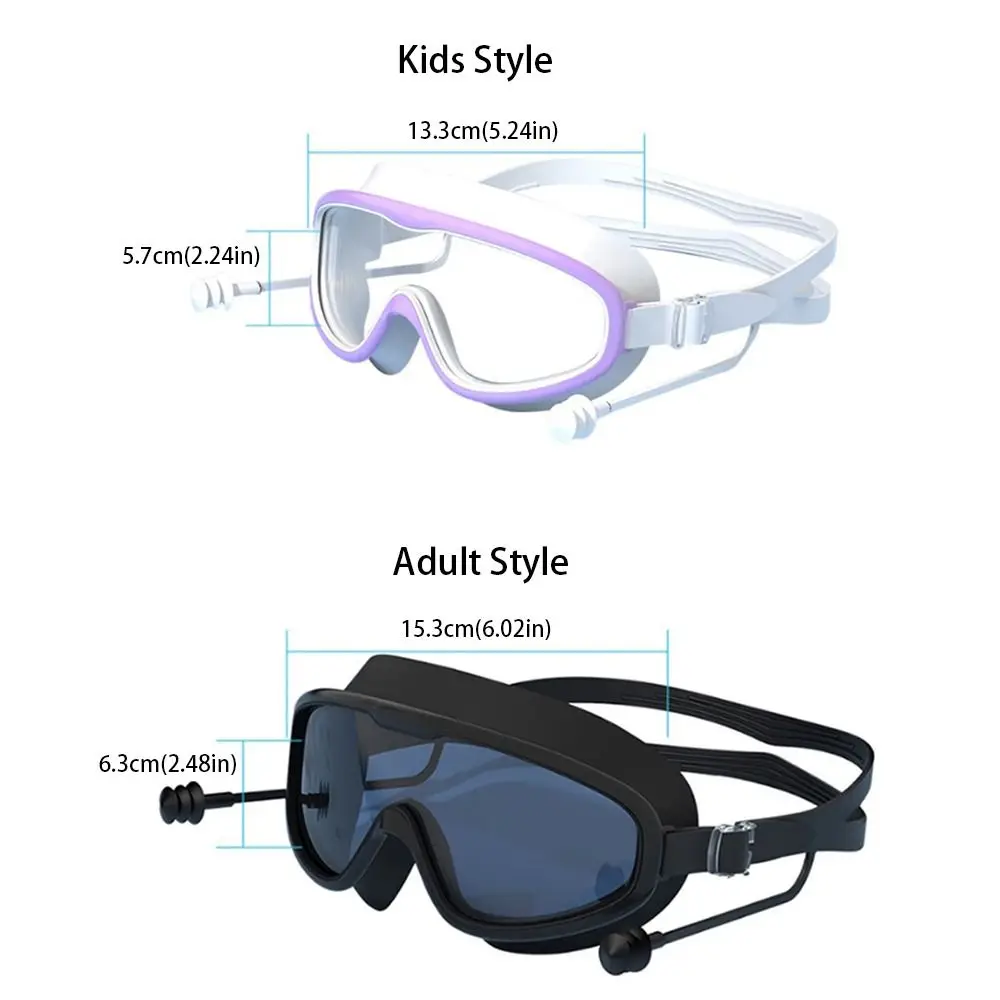 Wide Vision No Leaking UV Protection Anti Fog Swimming Mask Goggles for Kids Kid Goggles Swim Goggles