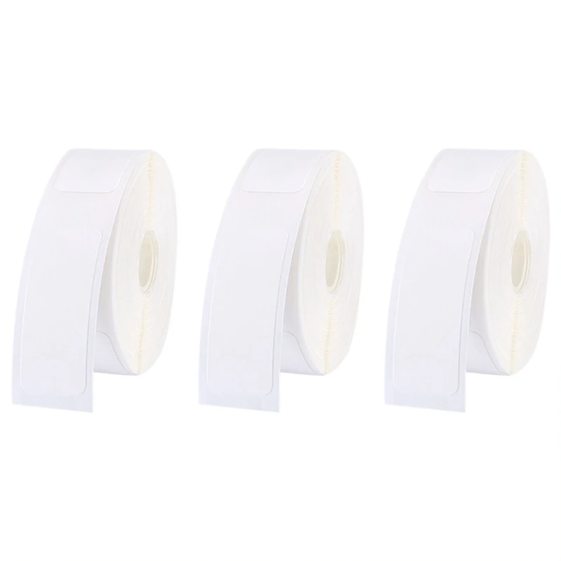 3Pcs Label Tape Of Printer Adapted Label Printing Paper Office & Home Labeling Tape Replacement Parts For NIIMBOT D11/D110/D101