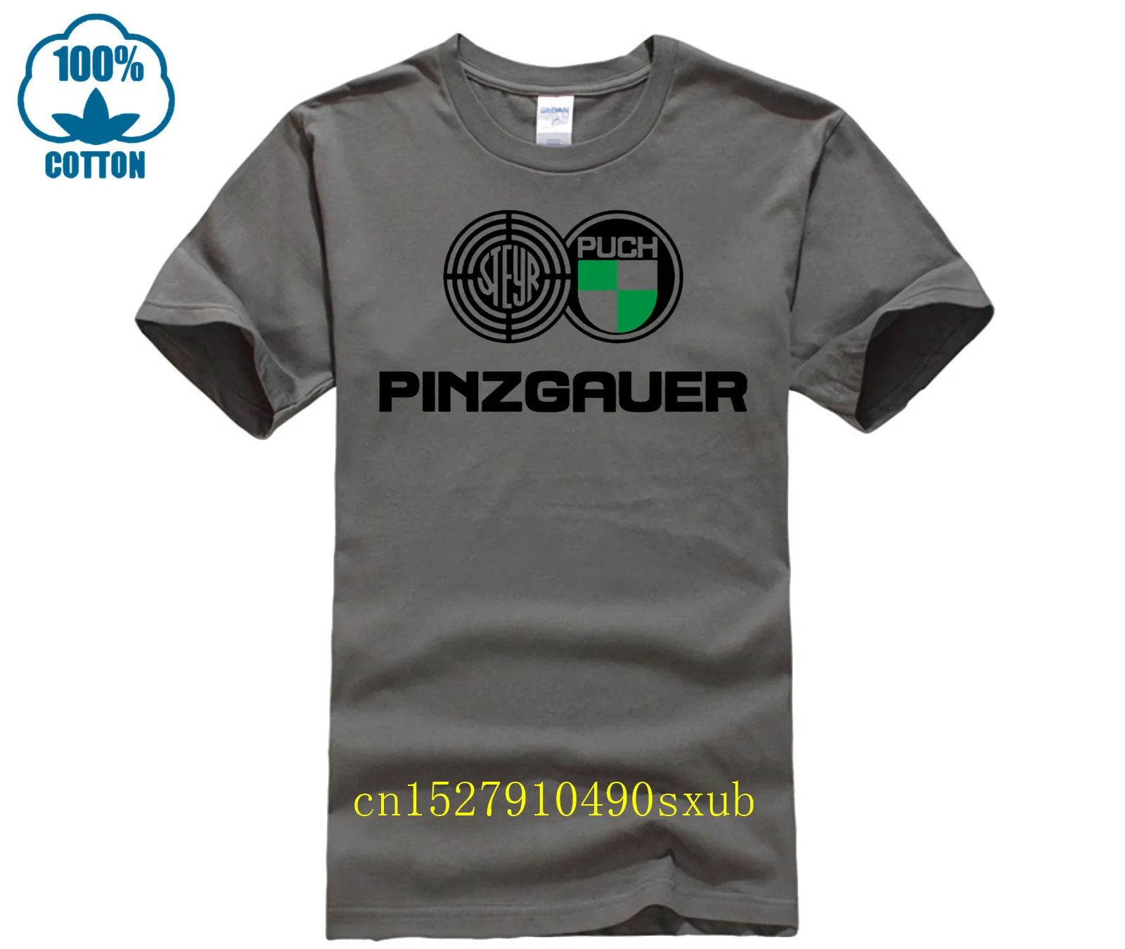 Men T shirt Pinzgauer Steyr Puch White funny t shirt novelty tshirt women Casual Short Sleeve