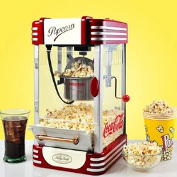 Electric Popcorn Machine Commercial Popcorn Maker for Party Cinema Household Corn Machine DIY