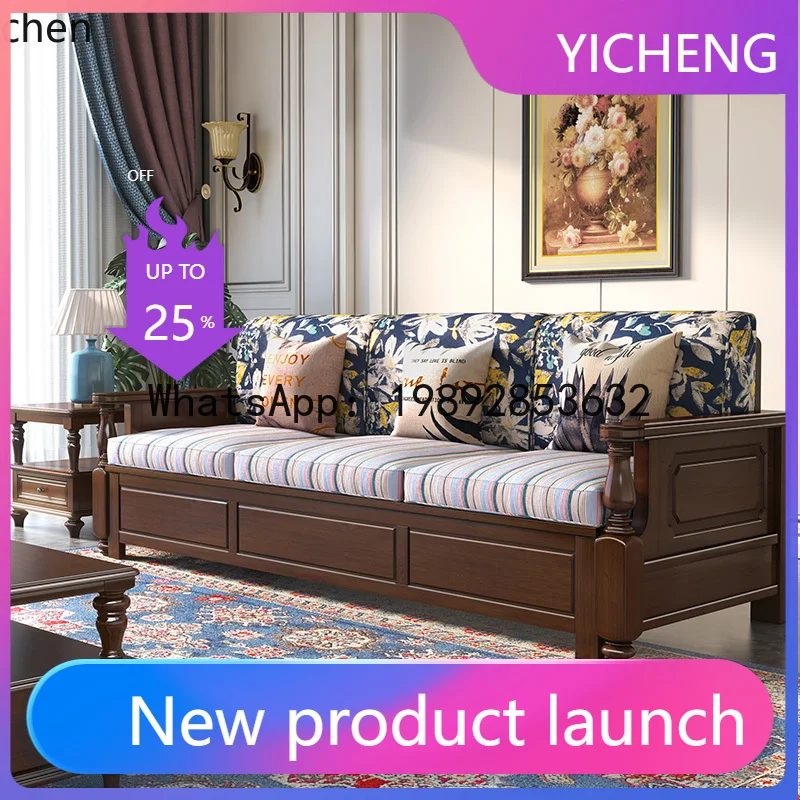 FF All Solid Wood High Box Storage Sofa Combination Corner Concubine L-shaped Storage Log