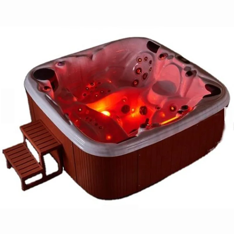 5 Persons Outdoor Swimming Pool Outdoor Acrylic Whirlpools Spa Hot Tub Luxury Spa Tubs for Outdoor Spa