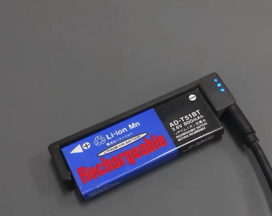 Baterai 3.7V untuk Sharp AD-T51BT MD untuk AD-T51BT isi ulang MT831 MT8321 MS722 MS721 MS720 ST631 601 531 521 st501 MD-SS421