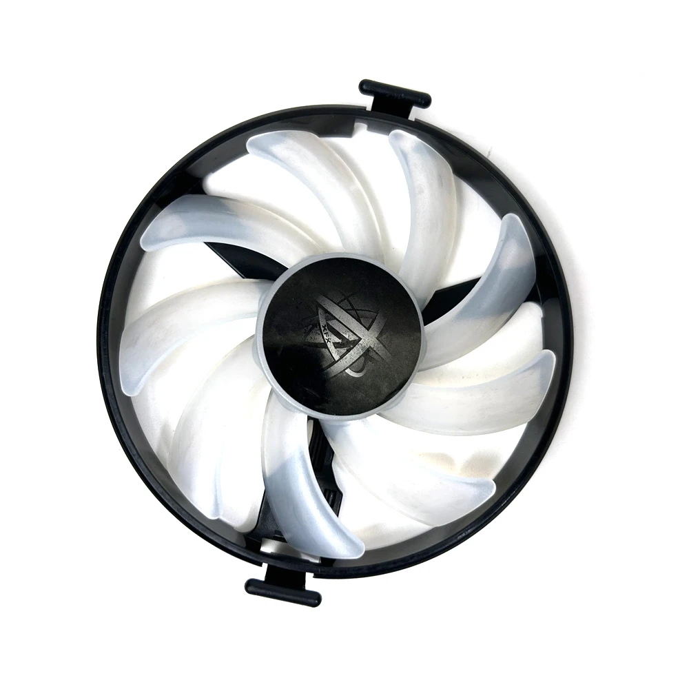 Ventilateur GPU pour XFX Radeon RX 470 470 RS 480 8 Go Édition Cramoisi Cooler Fan, Nouveau, 94MM FDC10U12S9-C RED BULE LED jas480 580 jas580