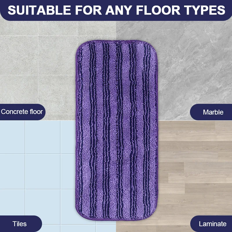 1/4/pcs Reusable Microfiber Mop Pads for Swiffer Wet Jet, Wet and Dry Pad, Household Dust Cloth, Cleaning Accessories