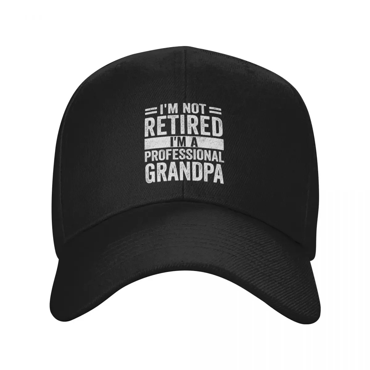 

I'm Not Retired I'm A Professional Grandpa Baseball Cap western Hat Hat Man Luxury Golf Hat Luxury Woman Men's