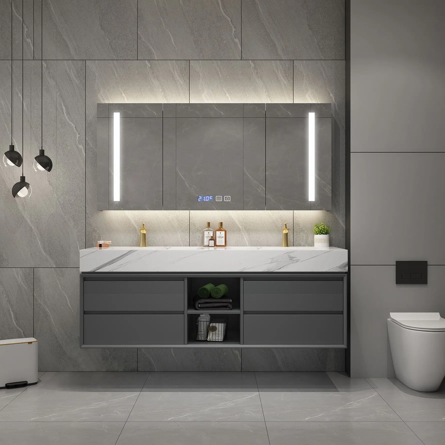

Bathroom, bathroom cabinet combination, hand wash basin cabinet