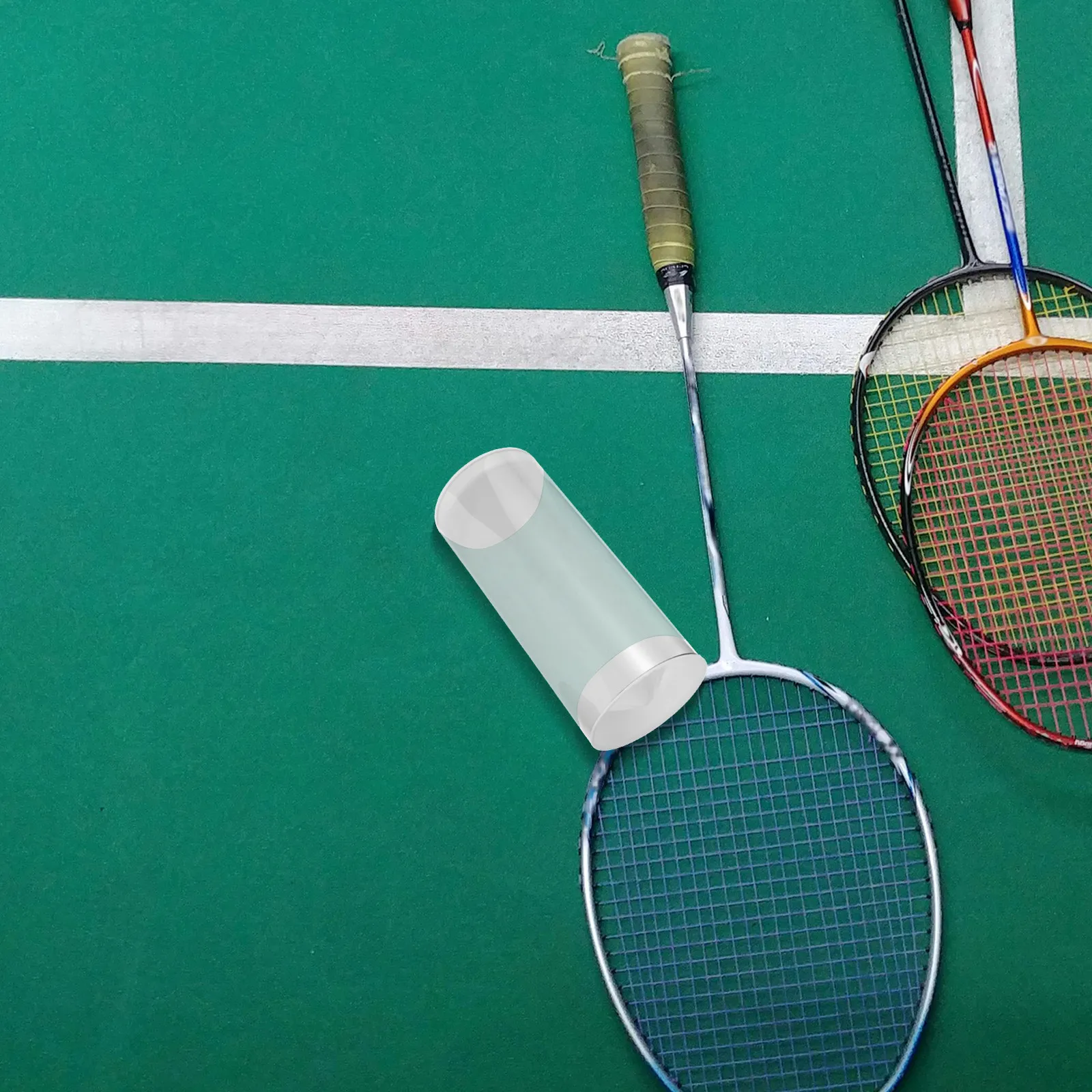 

Transparent Shuttlecock Tube Plastic Badminton Organizer Lid Portable Storage Container Sports Training Gym Shuttlecock Storage