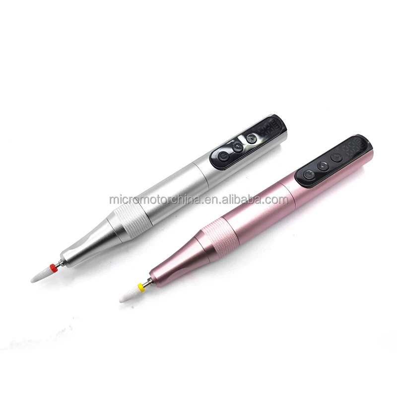 Nail Bit Drill Machine Rechargeable Brushless 35000rpm Professional Nail Drill Efile Strong Set Electric Nail Dril