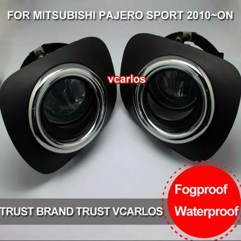 

Eosuns Halogen Fog Lamp for Mitsubishi Pajero Montero Sport 2010-now, Top Quality Oem Design with Harness, Wiring Kit and Switch