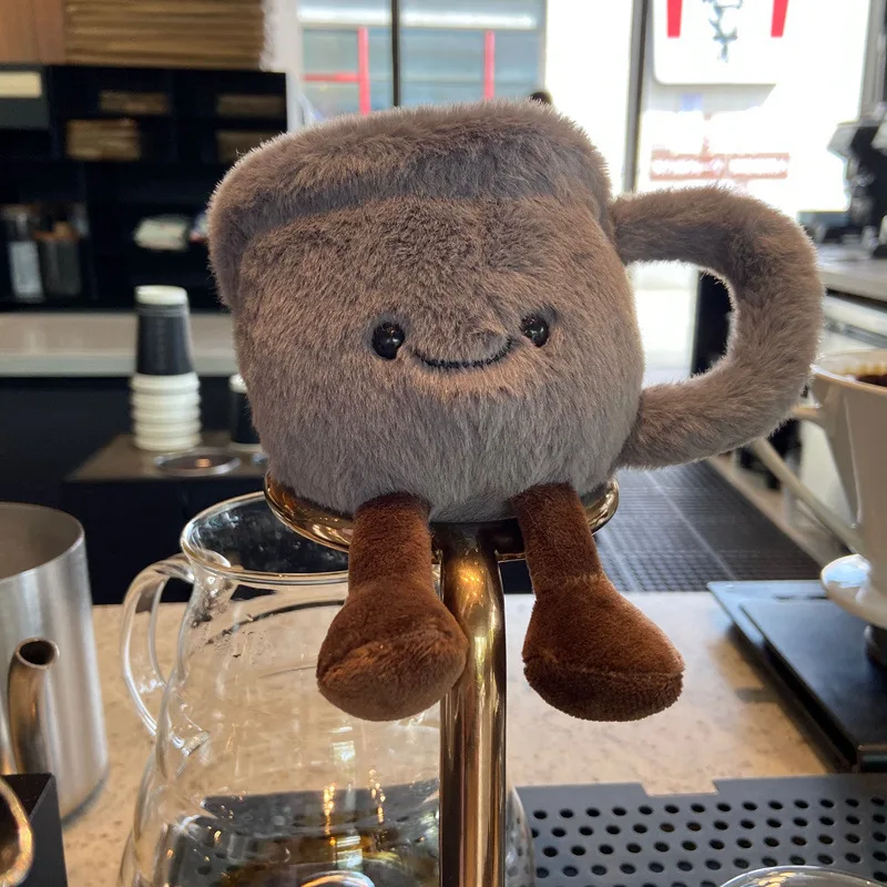 Urocza seria pluszaków Jellycat dla miłośników jedzenia: hamburger, hot dog, herbata mleczna, miękka zabawka pluszowa, dekoracja, lalka na popołudniową herbatę dla dzieci.