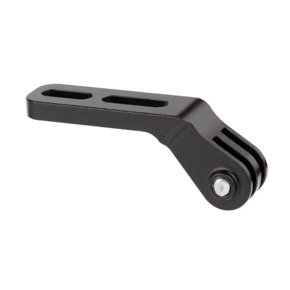 Support de guidon de vélo intégré avec 2 trous prédéfinis 360° °   Adaptateur d'extension compact en alliage rotatif pour support de caméra GoPro