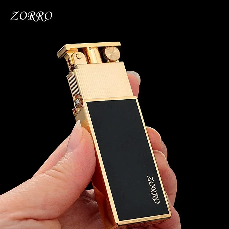 ZORRO Mechanical Automatic Lifting Lighter Limited Edition High Seal Pure Copper Kerosene Cigarette Lighter Creative Men's Gift