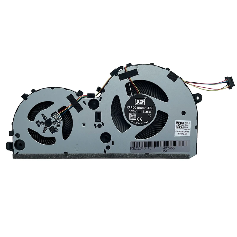 Nowość dla LENOVO Ideapad L340-15 L340-15IRH L340-17IRH L330-15IRH L330-17IC L330-15ICH L330-17ICH wentylator chłodzący procesor laptopa — zdjęcie produktu 2