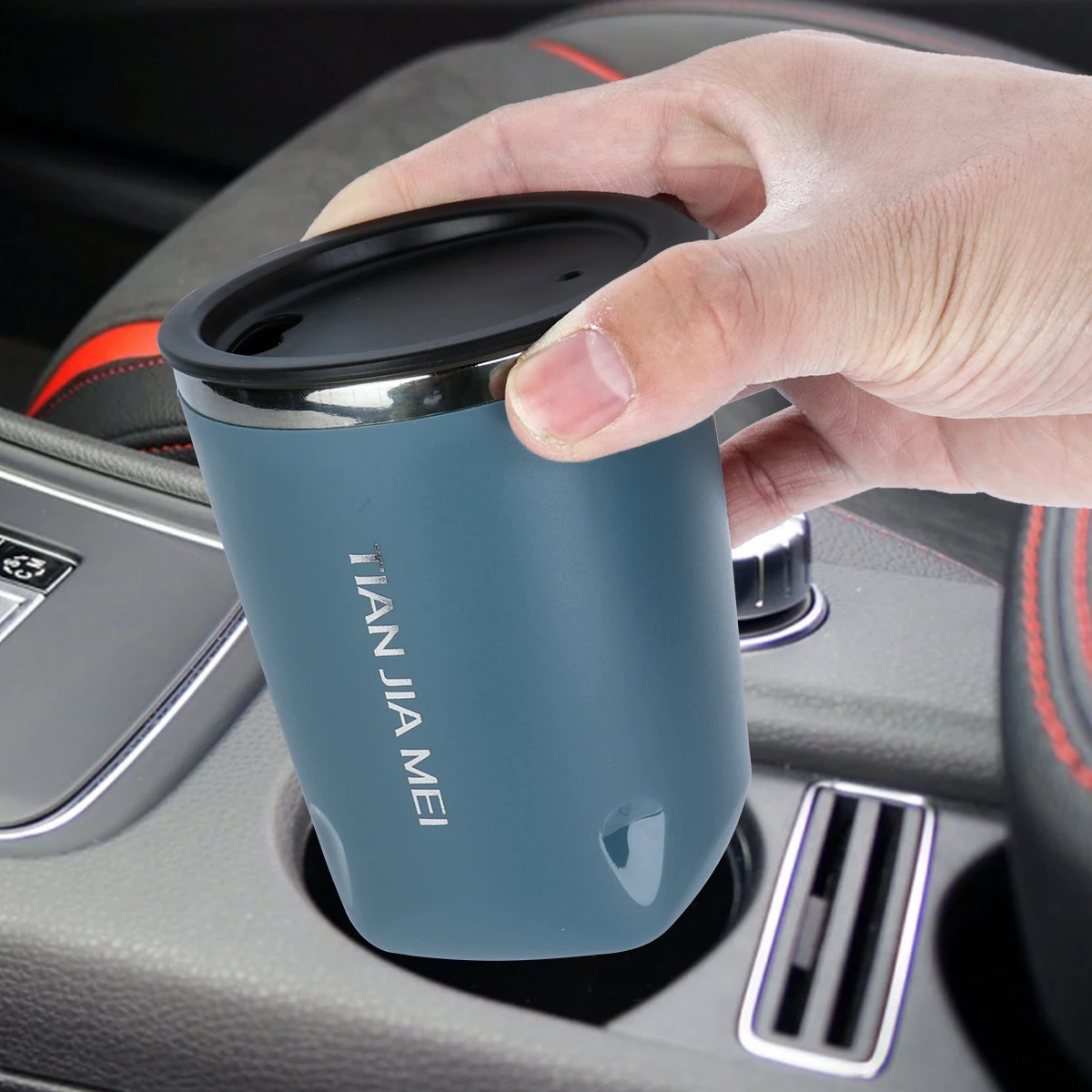 300ML Thermal Mug Beer Cups Stainless Steel Thermos For Tea Coffee Water Bottle Vacuum Insulated Leakproof With Lids Drinkware