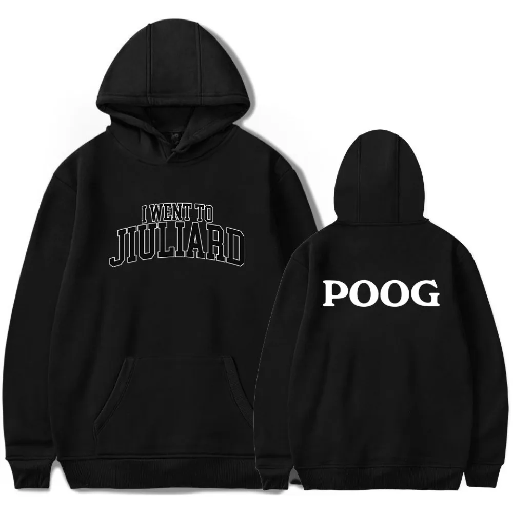 Poog FINAL RUN Jiuliard Merch Hoodie Women Men Long Sleeve Sweatshirt Fashion Pullover Clothes