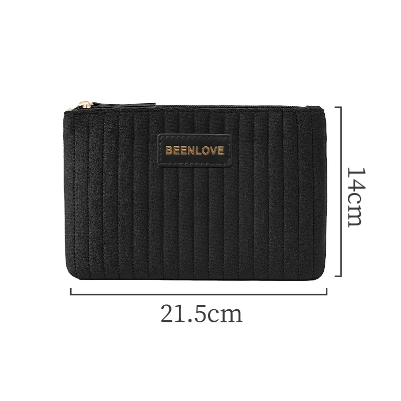 For Travel Black,Pink,Green Travel Makeup Bag Large Capacity Travel Makeup Bag Makeup Organizer Soft Touch Velvet
