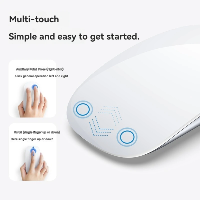 

Беспроводная Bluetooth-мышь M9 с настраиваемым разрешением 1600 dpi (четыре уровня) для iPad Pro/MacBook Air/iPad Air, аксессуар для клавиатуры