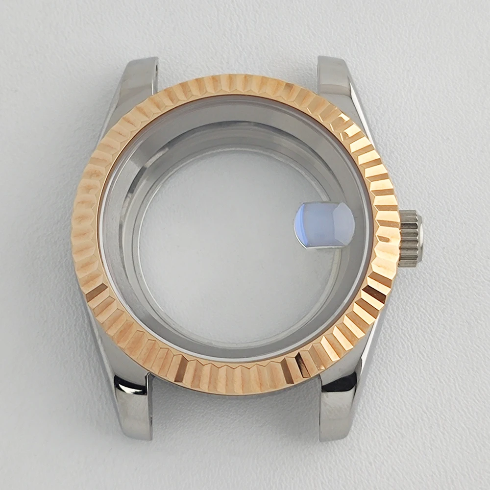 36mm/39mm NH35 case automatic mechanical watch sapphire glass men watch for NH35/NH36 movement watch accessories repair tool