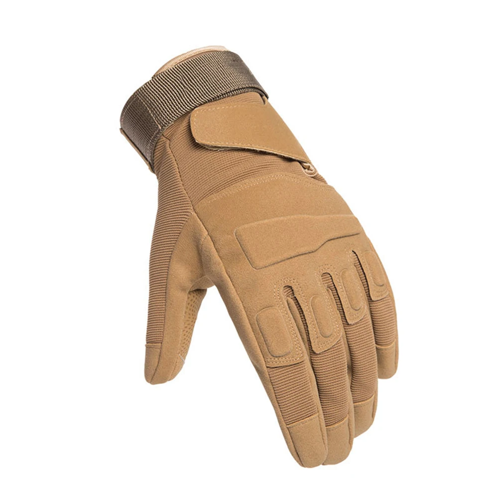 

Sand Color M Full-Finger Gloves for Cycling Mountaineering Outdoor Sports Antiskid Fashion Multi-Purpose