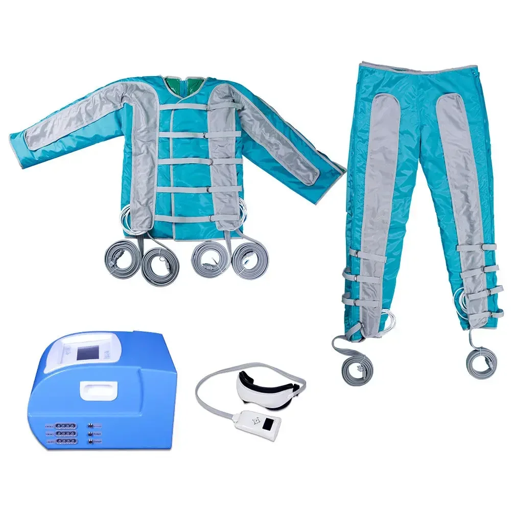 

Air Pressure Massage Muscle Massager 24 Airbags Lymphatic Drainage Improves Skin Tone Losing Weight Red Light Therapy Eye Device