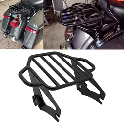 Detachable Two Up Pak Luggage Rack For Harley Touring Road King Street Glide FLHX FLHR Tour Pack Pak 2009-2022