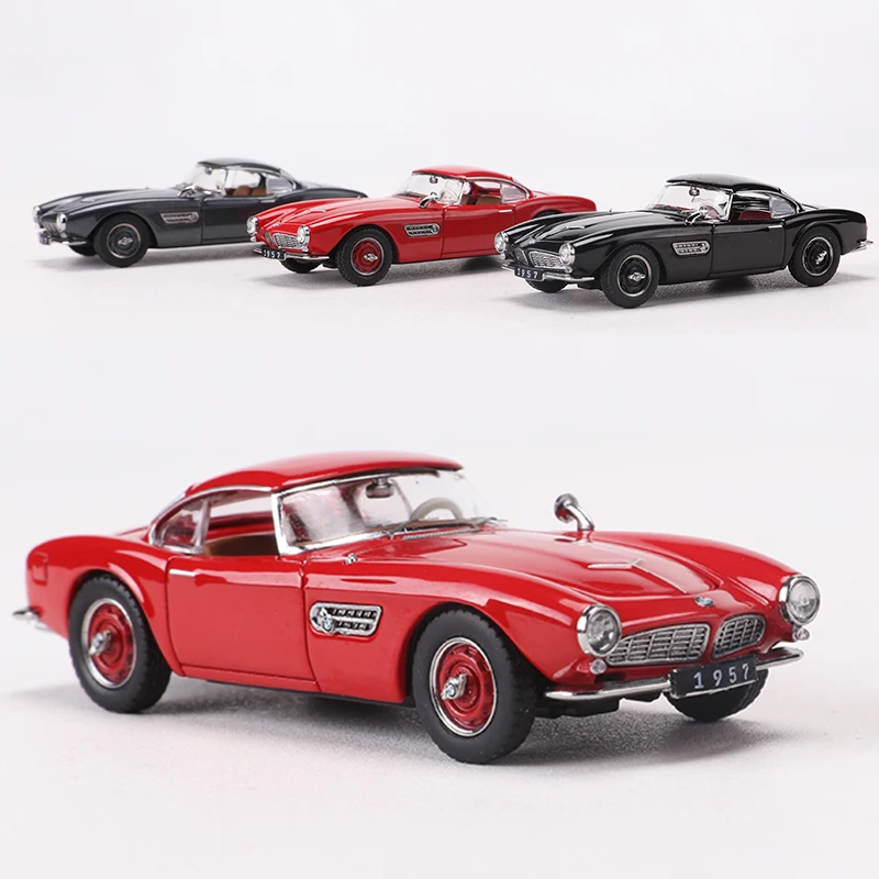 GFCC 1:64 1957 507 Convertible Classic Roadster Alloy Model Car