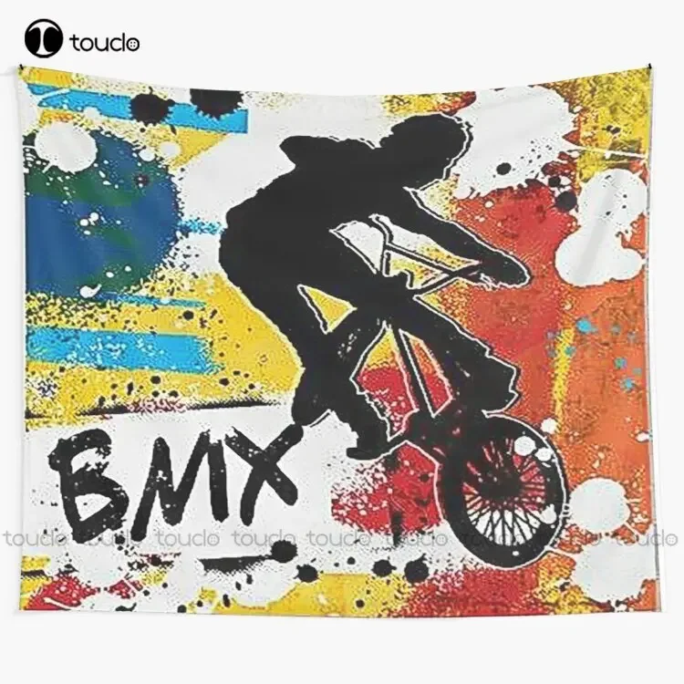 

Краска на стену Bmx Art Гобелен Хип-Хоп Гобелен Гобелен Настенный Гобелен Для Гостиной Спальни Общежития Домашний Декор Настенное Покрытие