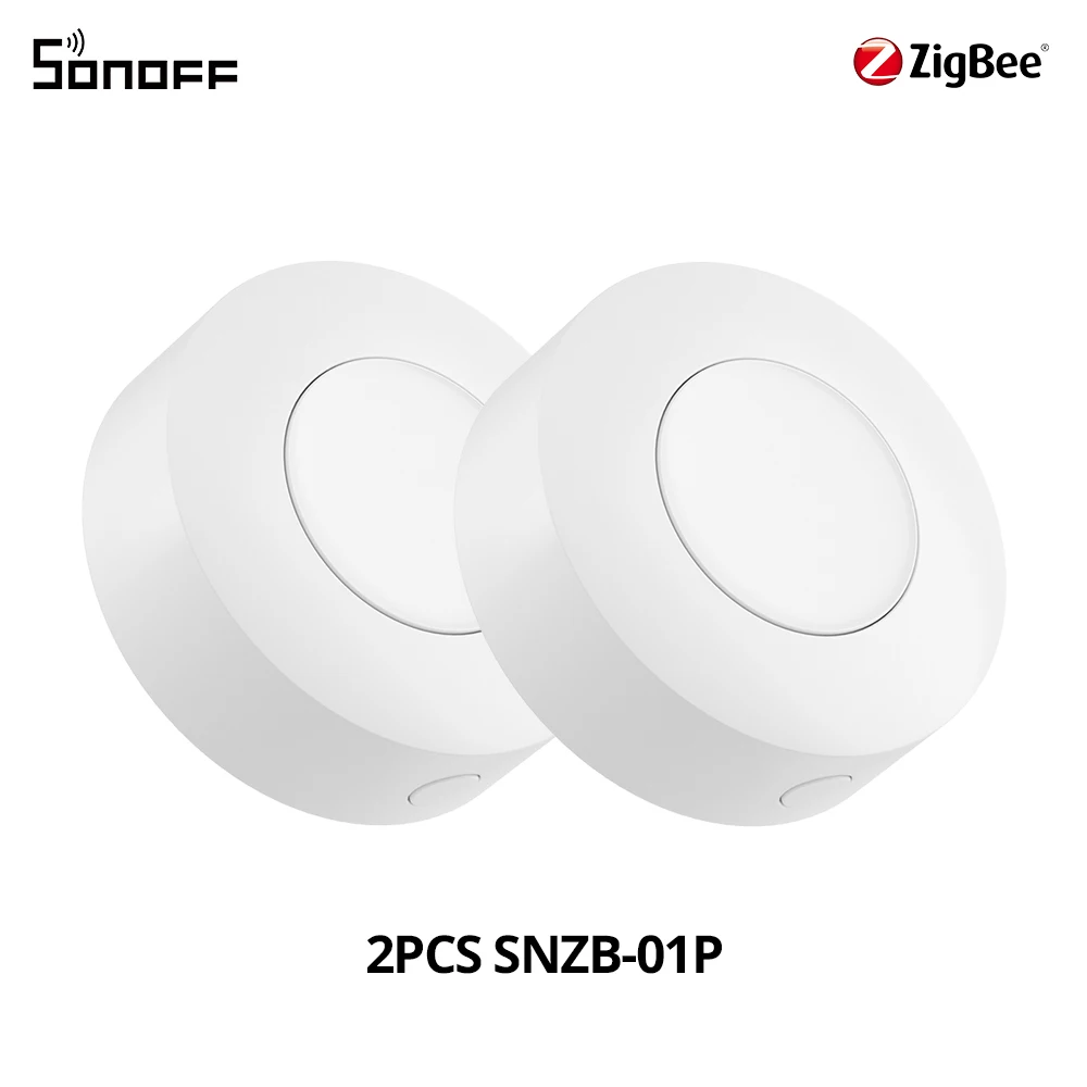 SONOFF SNZB-01P Smart Zigbee draadloze schakelaar 1-10PCS Smart Scene via eWeLink tweewegbediening met TX Ultimate NSPanel Pro Switch