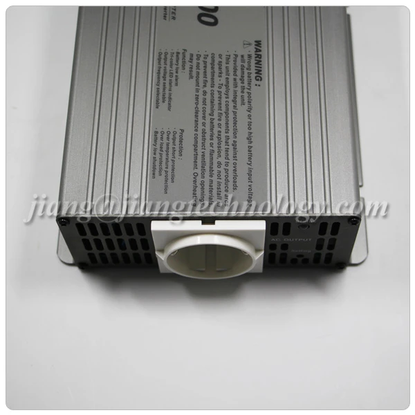 Meanwell-inversor de potencia de DC-AC de onda sinusoidal verdadera, serie TS-400-224B TS-400, 400W, 20a, 24V, CC a CA