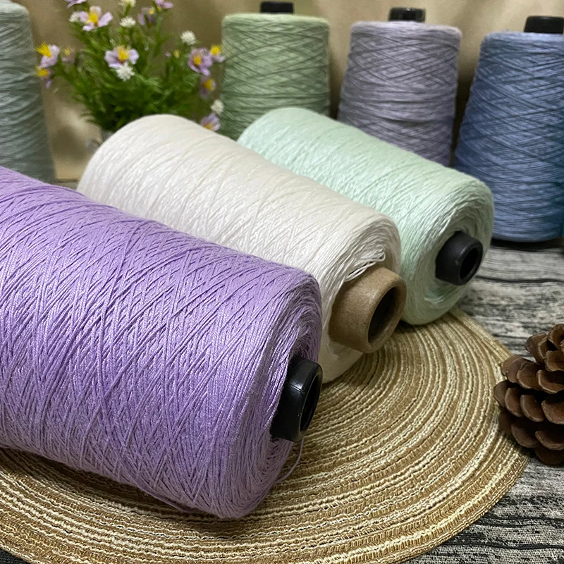 

500 граммов летней хлопковой пряжи Baby Lace Line, 100% хлопок, для ручного вязания, с ажурным узором, для шалей и вязаных крючком цветов