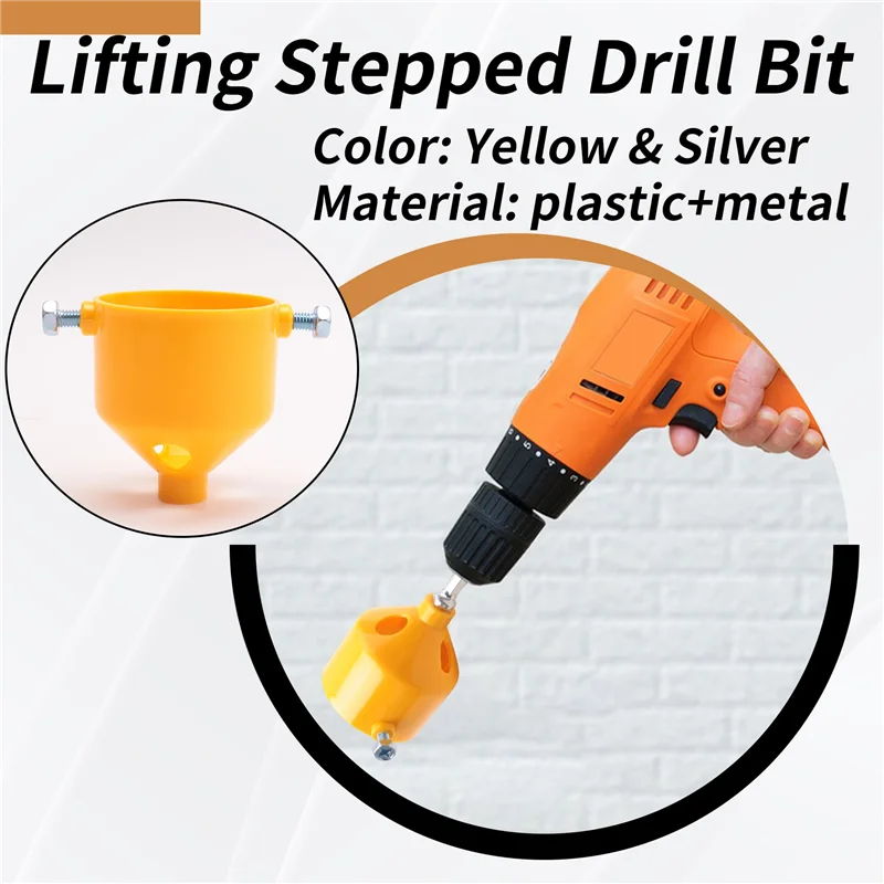 

ABVT-PPR Drill Bit Pipe Threader Plumbing Tool Kit With PVC Pipe Threader Water Pipe Expansion Drill Plumbing Repair Tools