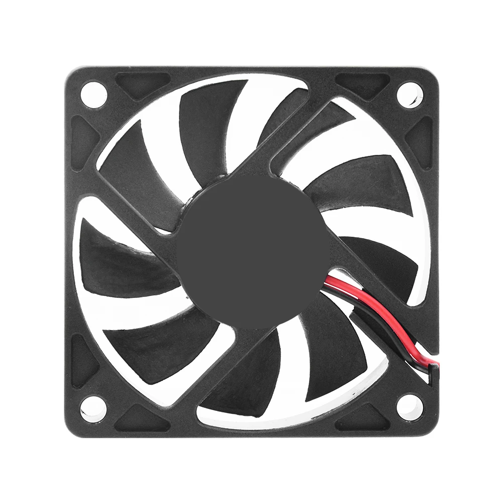 

60 X 60 X 12mm Low Noise CPU Heat Sink Cooler 2 Pins 12V DC Cooling Fan Computer PC Case CPU Cooler Case Fan 4900-6050 RPM