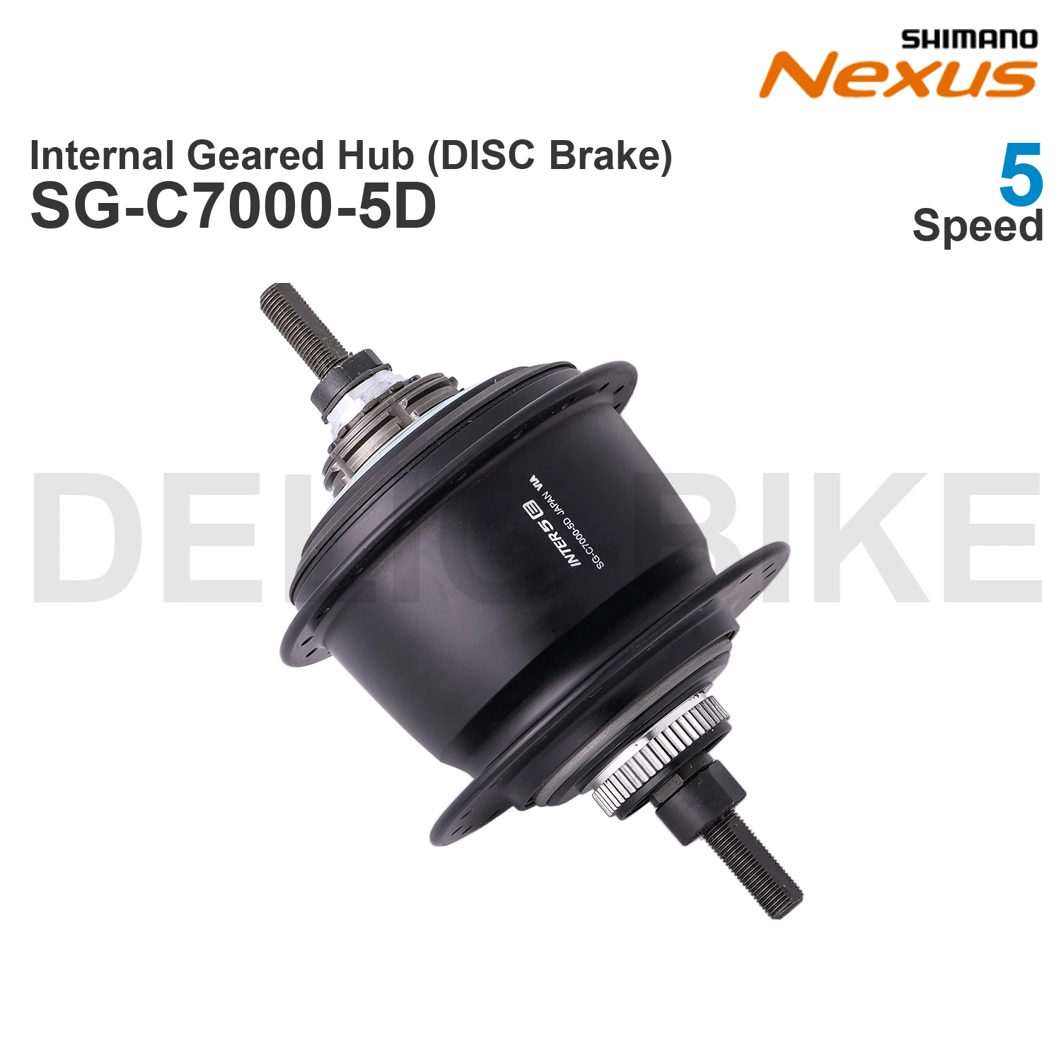 SHIMANO NEXUS C7000 Internal Geared Hub SG-C7000-5D INTER-5E and