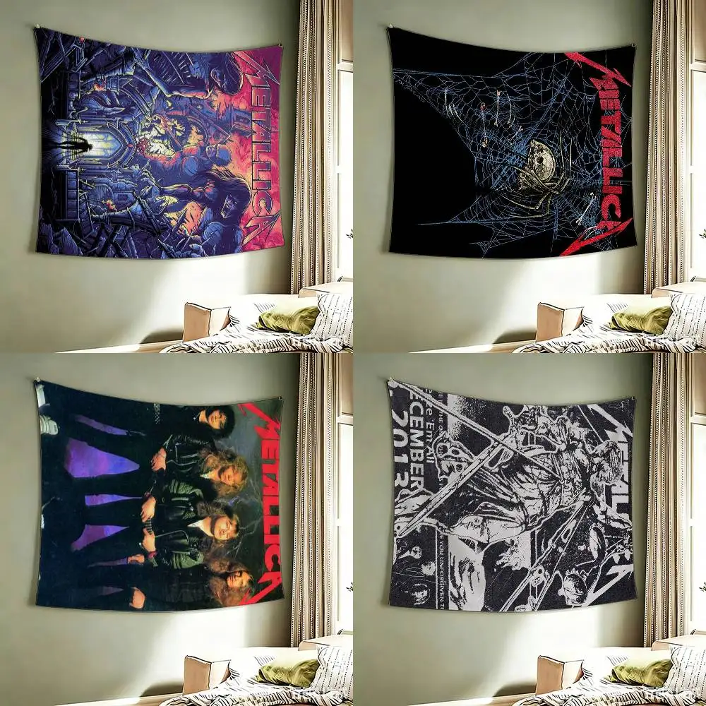 Metallica   flag Best Price Decoration Outdoor Picnic Party Art Hanging Party
