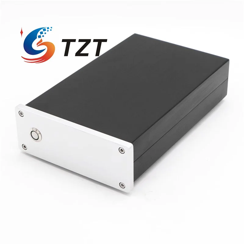 TZT R-50W STUDER900 Linear Power Supply with Silver Front Panel & 2-Channel Output DC 1-5V 2A DC 2-5V 2A/DC 1-12V 2A DC 2-12V 2A