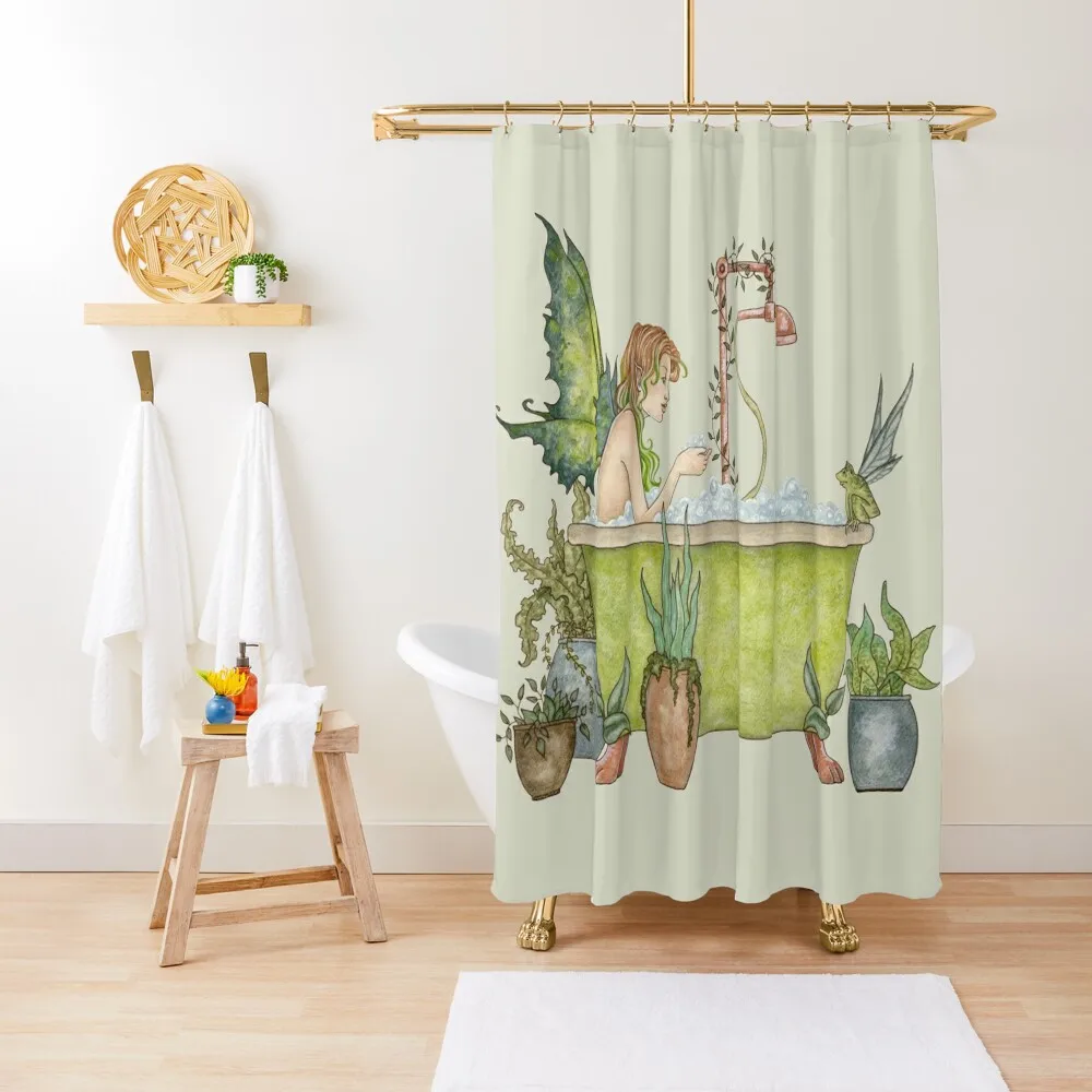 

Fairies Love Bubble Baths Shower Curtain For The Bathroom Bathroom Accessories Anime Bathroom Shower Curtain