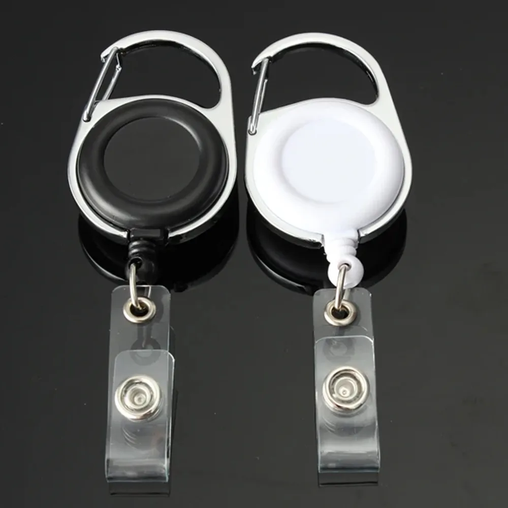 

Retractable Pull Key Chain, ID Lanyard, Name Tag Card, Badge Holder, Reel Recoil Belt, Key Ring Clip, 200 Pcs